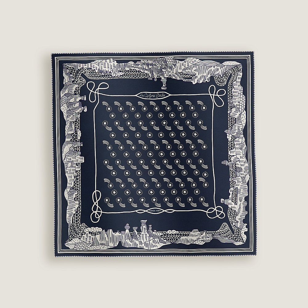 アクセサリー HERMES Twisted Vandome Mors Torsade scarf 90 ring - Pink | Hermès Canada